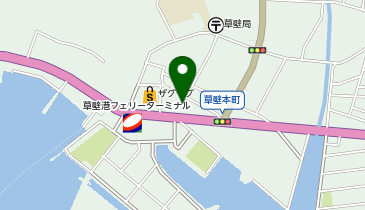 小豆警察署草壁駐在所の地図画像