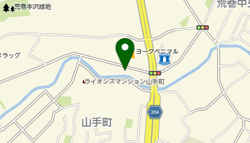 仙台北警察署荒巻交番の地図画像