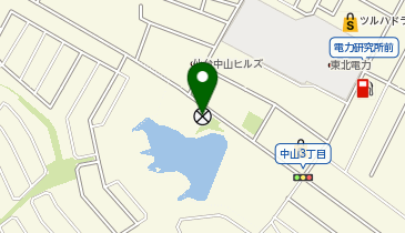 仙台北警察署中山交番の地図画像