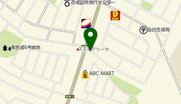 仙台北警察署南吉成交番の地図画像