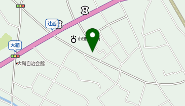 観音寺警察署大野原駐在所の地図画像