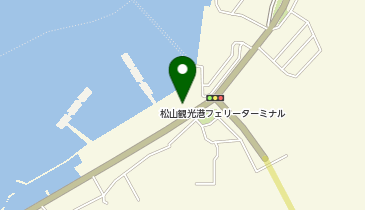 松山西警察署高浜交番の地図画像