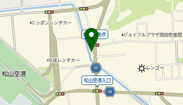 松山西警察署吉田浜交番の地図画像