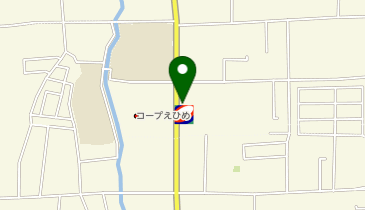 松山西警察署久枝交番の地図画像