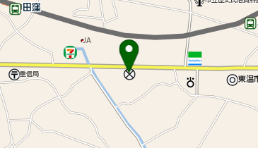 松山南警察署重信交番の地図画像