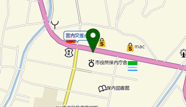 八幡浜警察署保内交番の地図画像