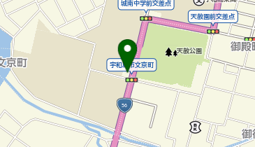 宇和島警察署城南交番の地図画像