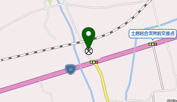 四国中央警察署土居駐在所の地図画像