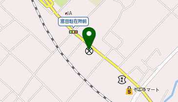 今治警察署富田駐在所の地図画像