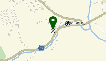 松山東警察署伊台駐在所の地図画像