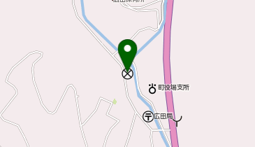松山南警察署広田駐在所の地図画像