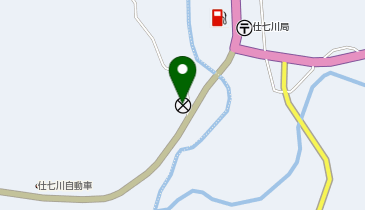 久万高原警察署仕七川駐在所の地図画像