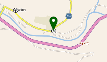 大洲警察署大瀬駐在所の地図画像