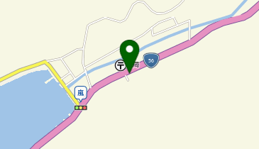 宇和島警察署下灘駐在所の地図画像