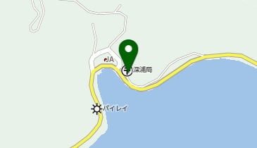 愛南警察署深浦駐在所の地図画像