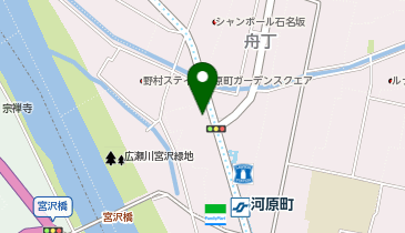 若林警察署河原町交番の地図画像