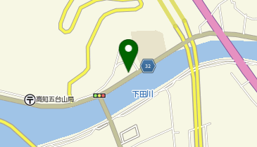 高知東警察署五台山駐在所の地図画像