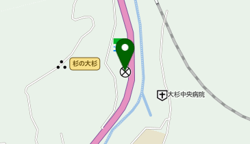 高知東警察署杉駐在所の地図画像