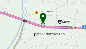 佐川警察署越知駐在所の地図画像