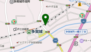 塩釜警察署多賀城交番の地図画像