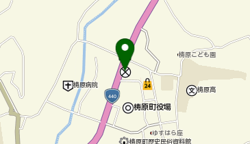 須崎警察署梼原駐在所の地図画像