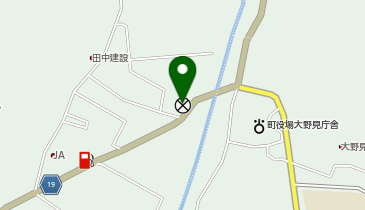 須崎警察署大野見駐在所の地図画像