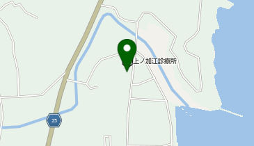 須崎警察署上ノ加江駐在所の地図画像