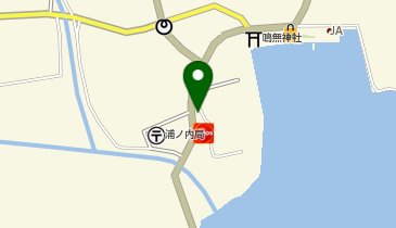 須崎警察署浦ノ内駐在所の地図画像