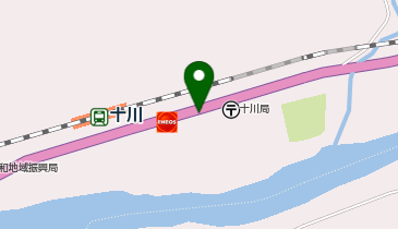 窪川警察署十川駐在所の地図画像