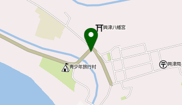 窪川警察署興津駐在所の地図画像