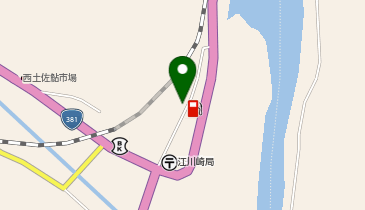 中村警察署江川崎駐在所の地図画像