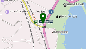 塩釜警察署松島交番の地図画像