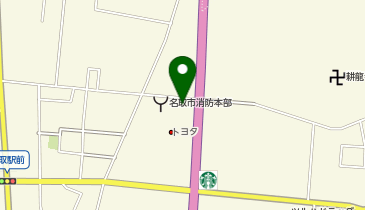 岩沼警察署増田交番の地図画像