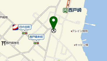 東警察署西戸崎交番の地図画像