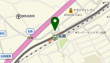 東警察署名島交番の地図画像