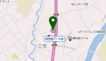 南警察署三宅交番の地図画像