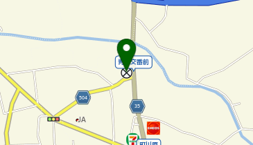 粕屋警察署青柳交番の地図画像