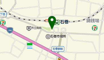 石巻警察署石巻駅前交番の地図画像