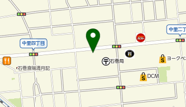 石巻警察署中里交番の地図画像