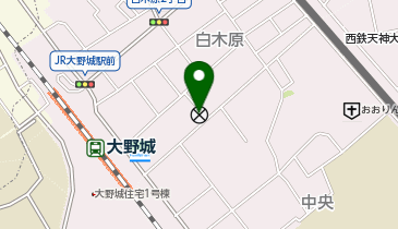 春日警察署白木原交番の地図画像