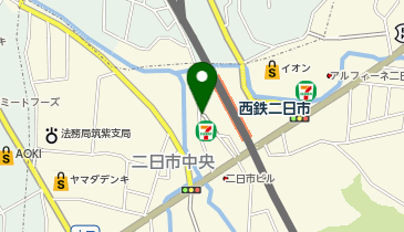 筑紫野警察署西鉄前交番の地図画像