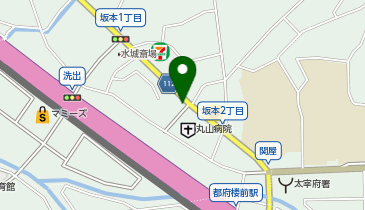 筑紫野警察署水城交番の地図画像