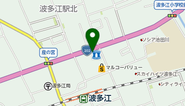 糸島警察署波多江交番の地図画像