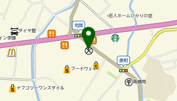 宗像警察署原町交番の地図画像