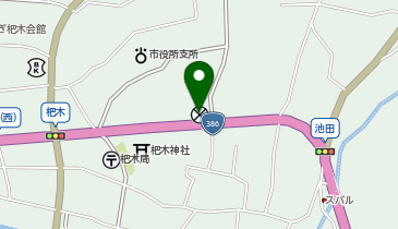 朝倉警察署杷木交番の地図画像