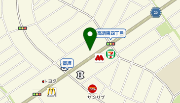 若松警察署高須交番の地図画像