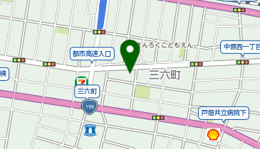 戸畑警察署三六交番の地図画像