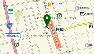 行橋警察署行橋駅前交番の地図画像