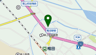 豊前警察署椎田交番の地図画像