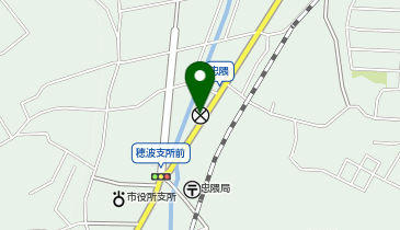 飯塚警察署穂波交番の地図画像